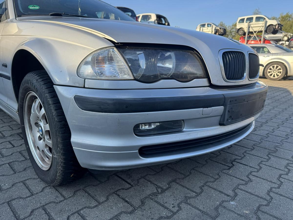 BMW 3er E46 original Sto&szlig;stange Stossf&auml;nger vorn 354 Titansilber Bj.1998